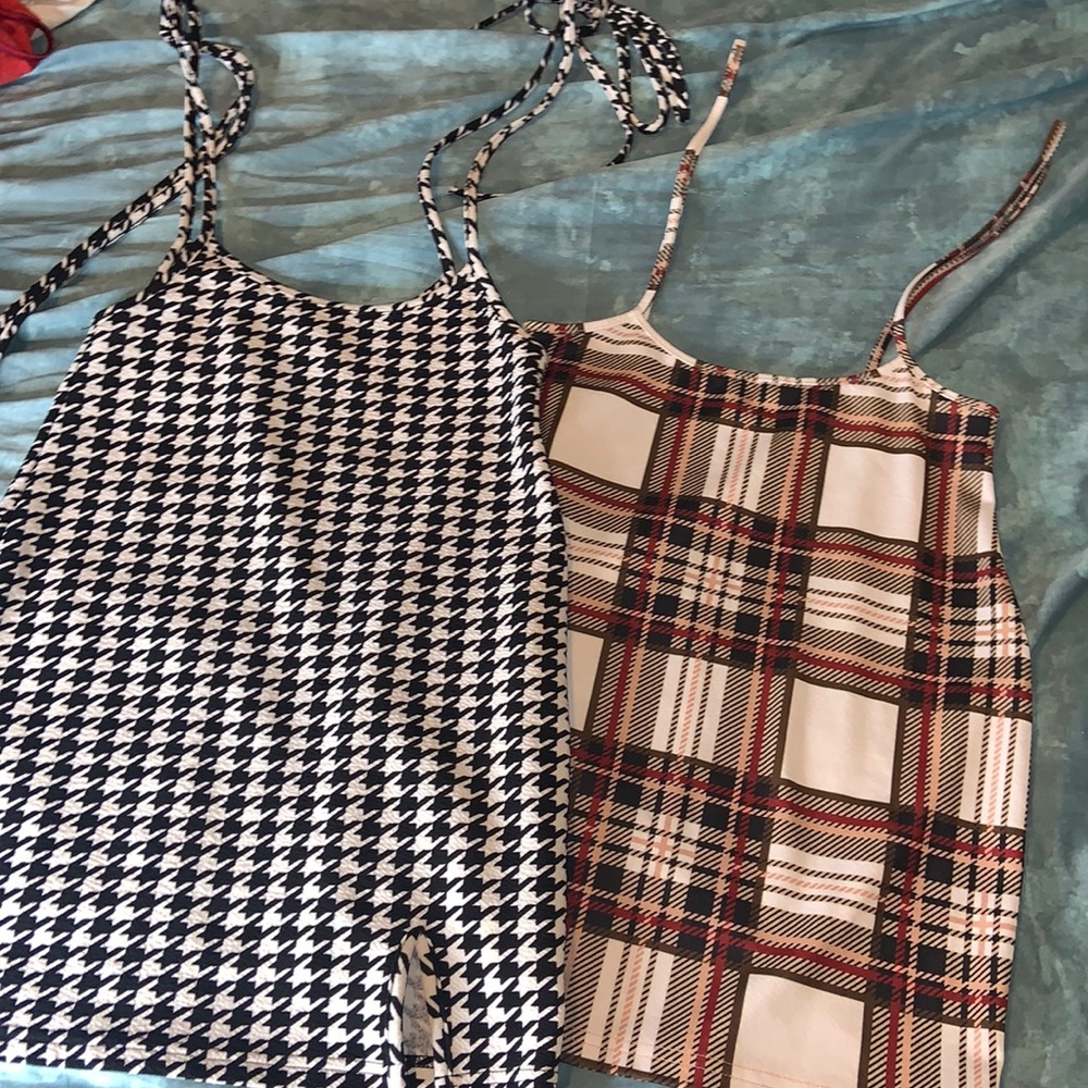 suspender dress